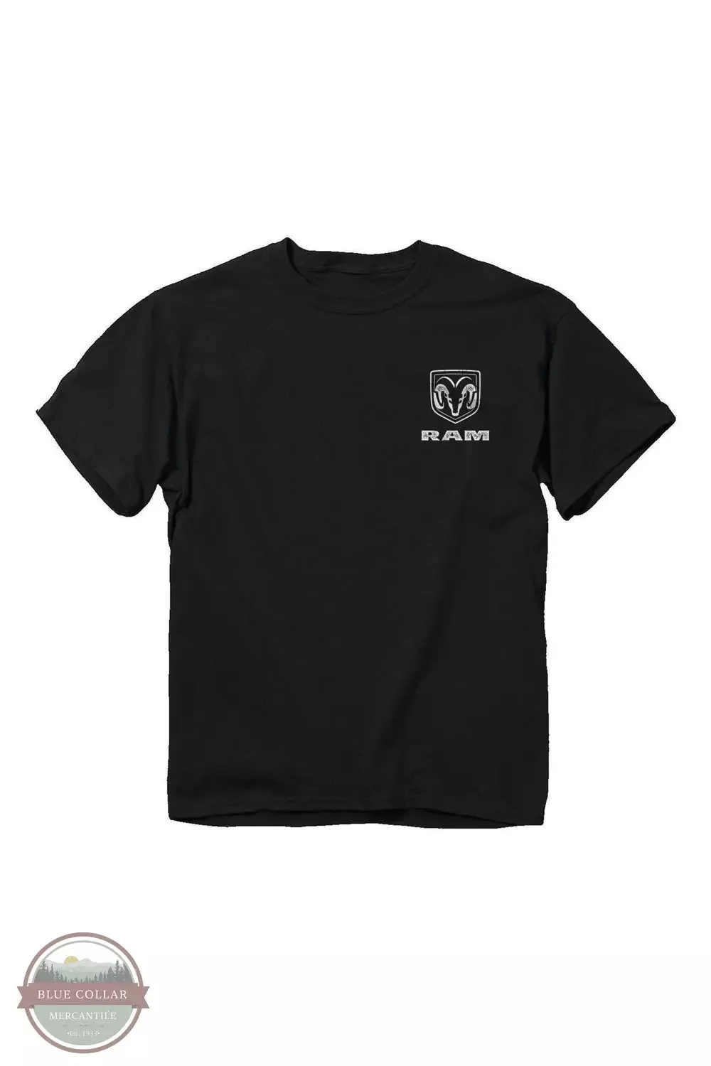 3802 RAM Splatter Camo Flag Short Sleeve Graphic T-Shirt