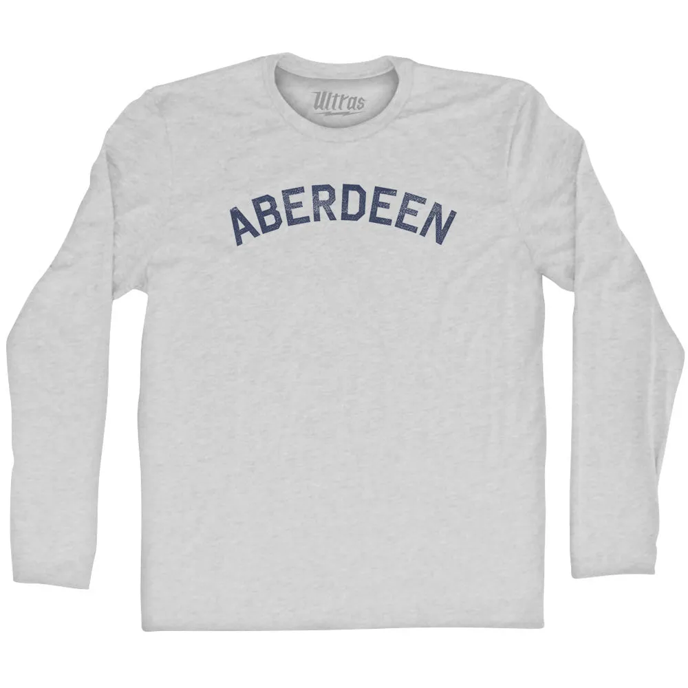 Aberdeen Adult Cotton Long Sleeve T-shirt