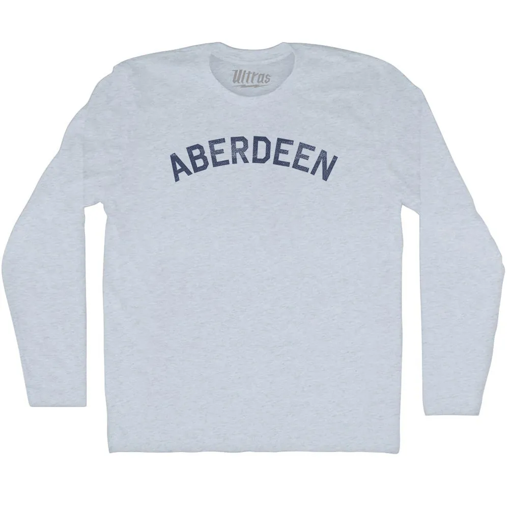 Aberdeen Adult Tri-Blend Long Sleeve T-shirt