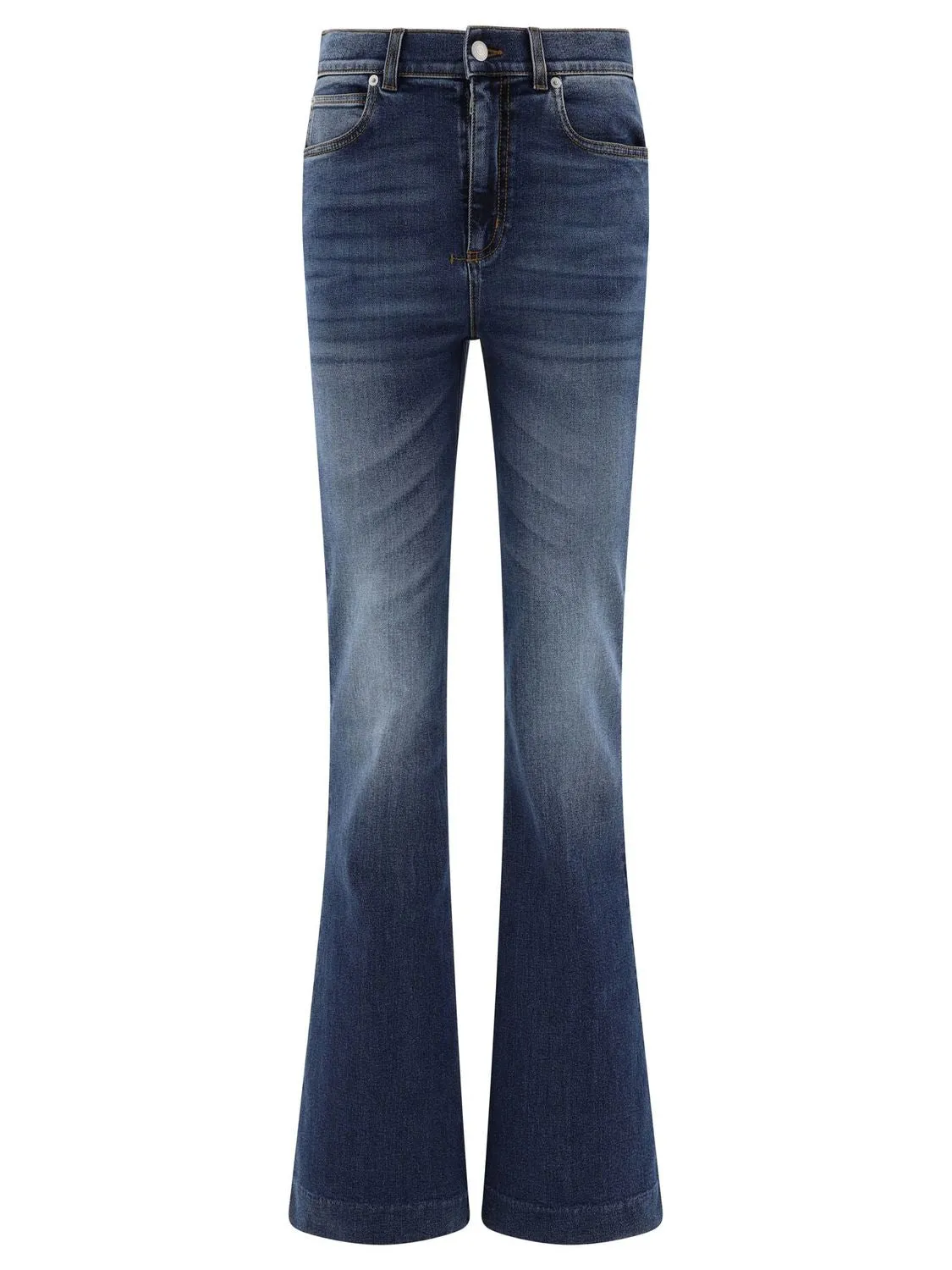 ALEXANDER MCQUEEN High-Rise Bootcut Jeans
