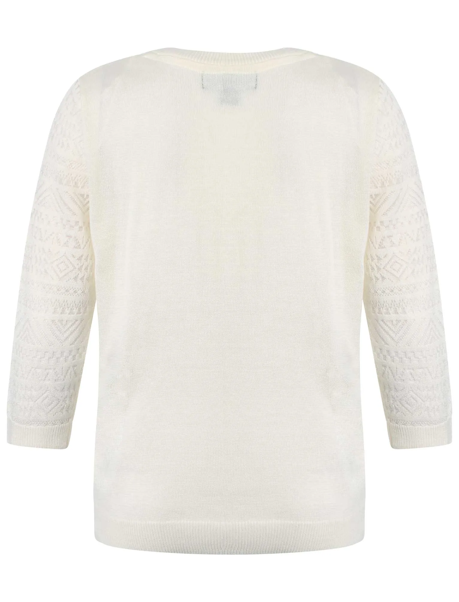 Amara Reya  Clover White Jumper
