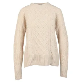 Barbour Daffodil Ladies Knit Jumper - Oatmeal