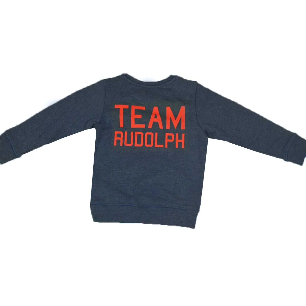 Boys Jumper Sweatshirt | Blue with Rudolph Reindeer Print | Age 1-4 Years | 1A