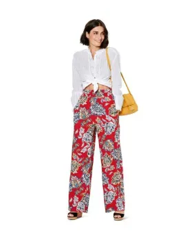 Burda Pattern 6229  Trousers with Elastic Waist