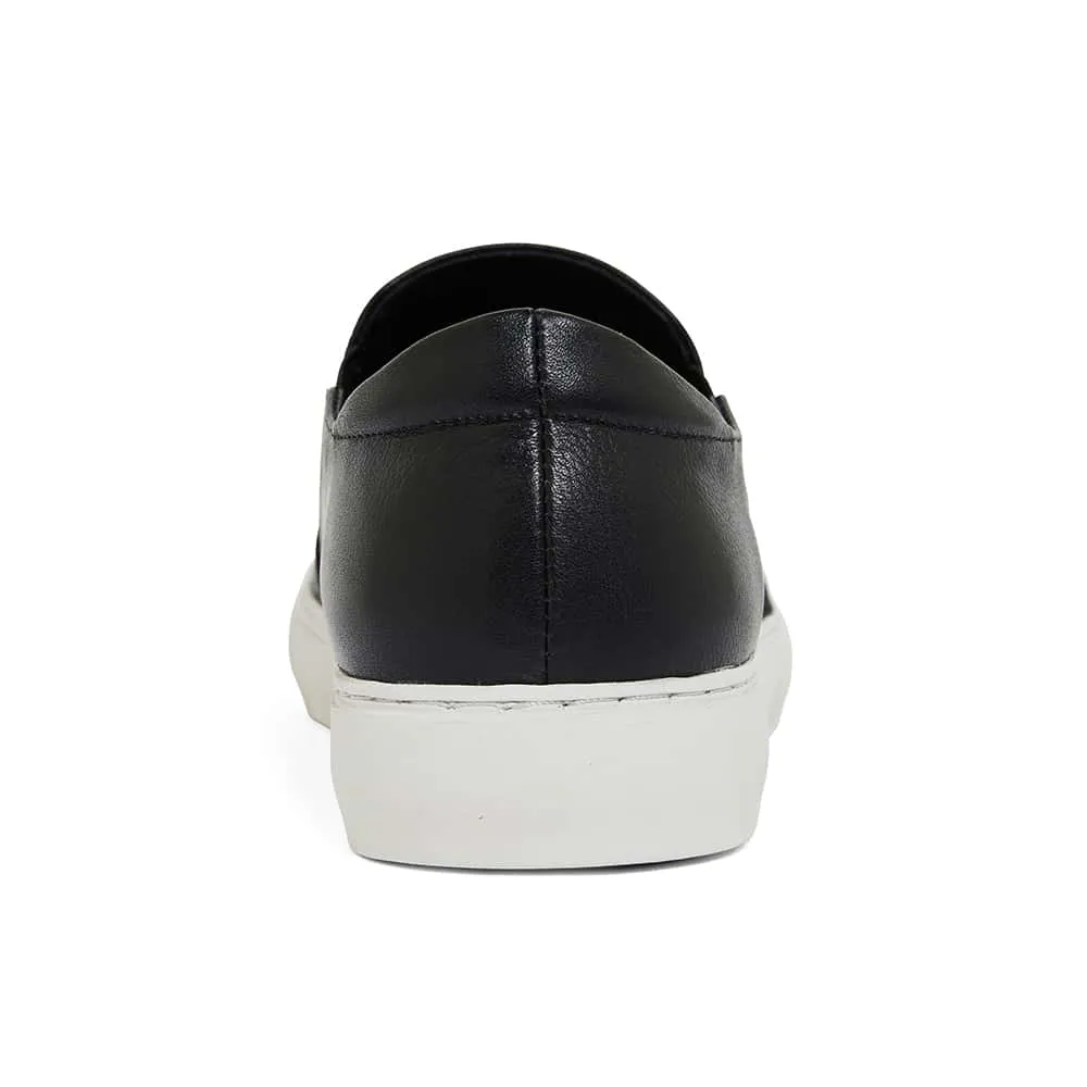 Celina Sneaker in Black Leather