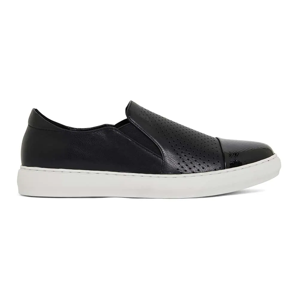 Celina Sneaker in Black Leather