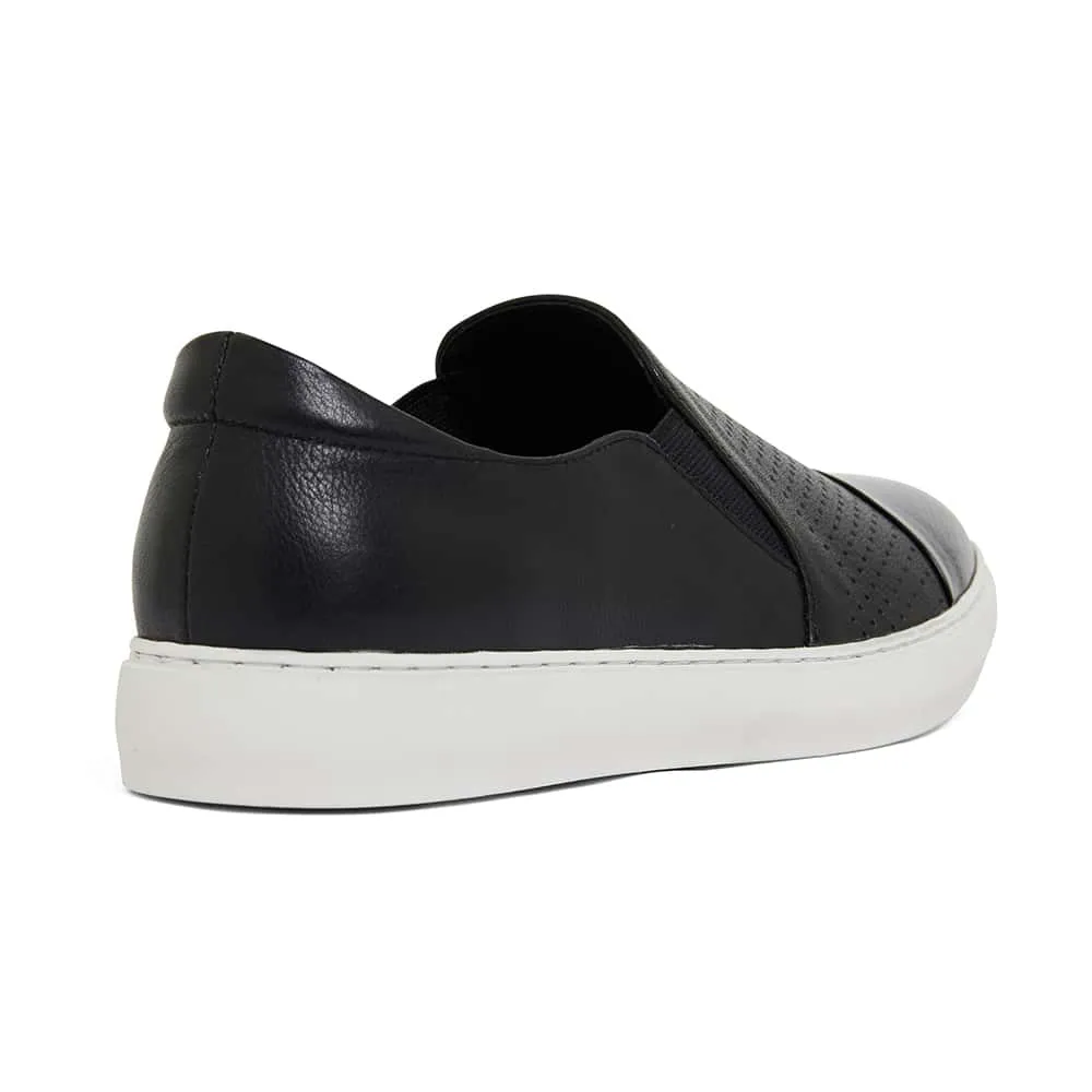 Celina Sneaker in Black Leather