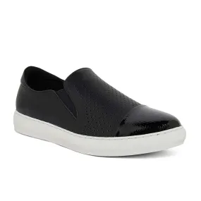 Celina Sneaker in Black Leather