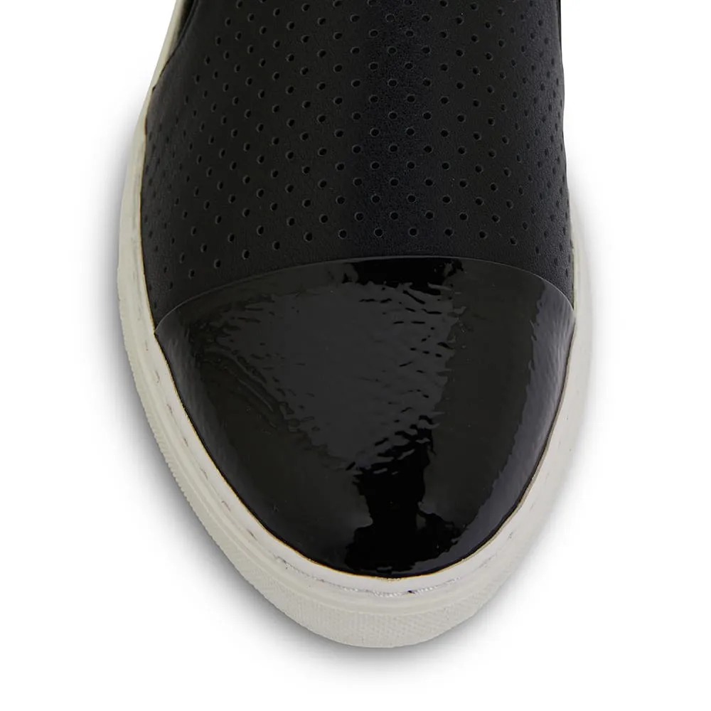 Celina Sneaker in Black Leather