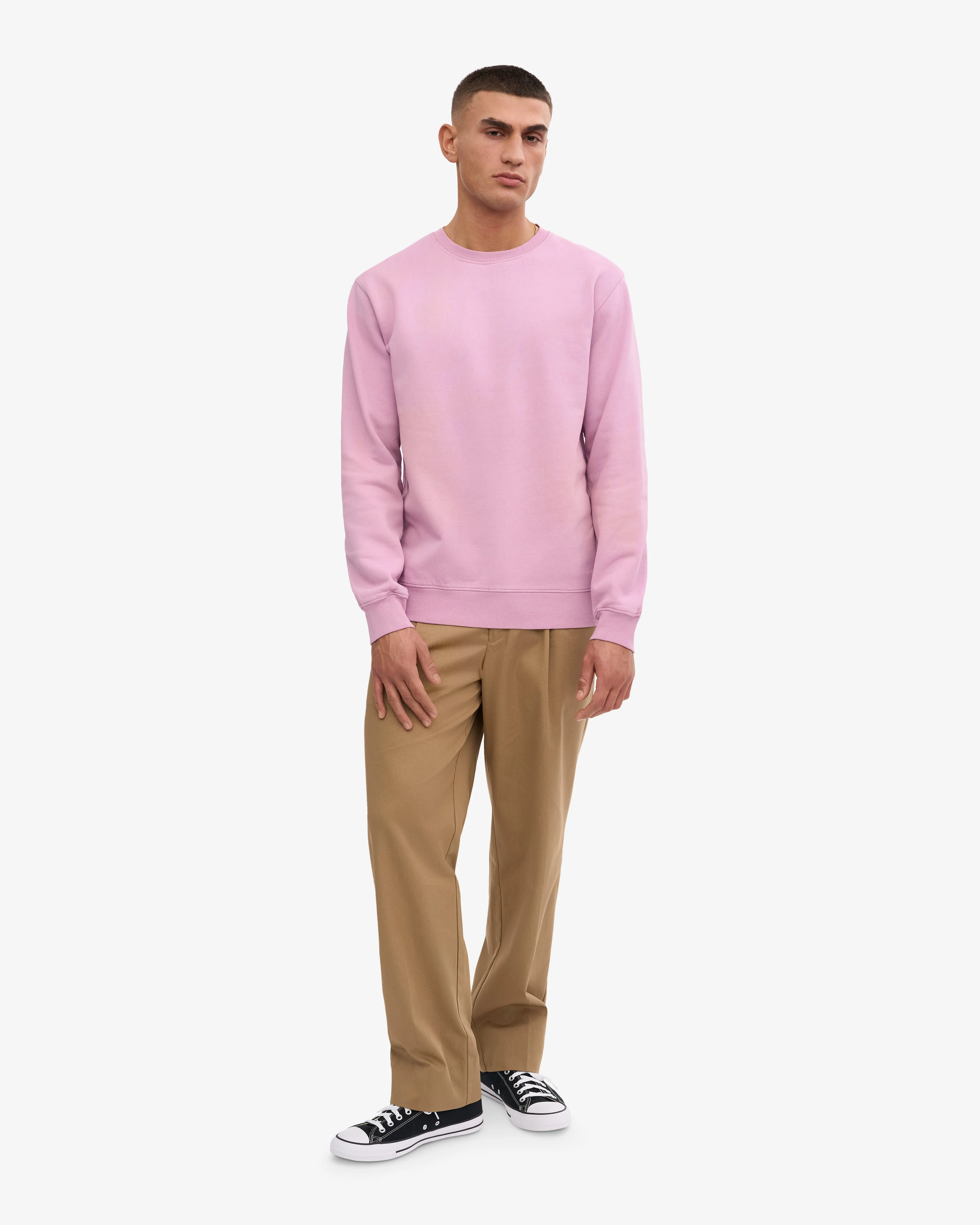 Classic Organic Crew - Cherry Blossom