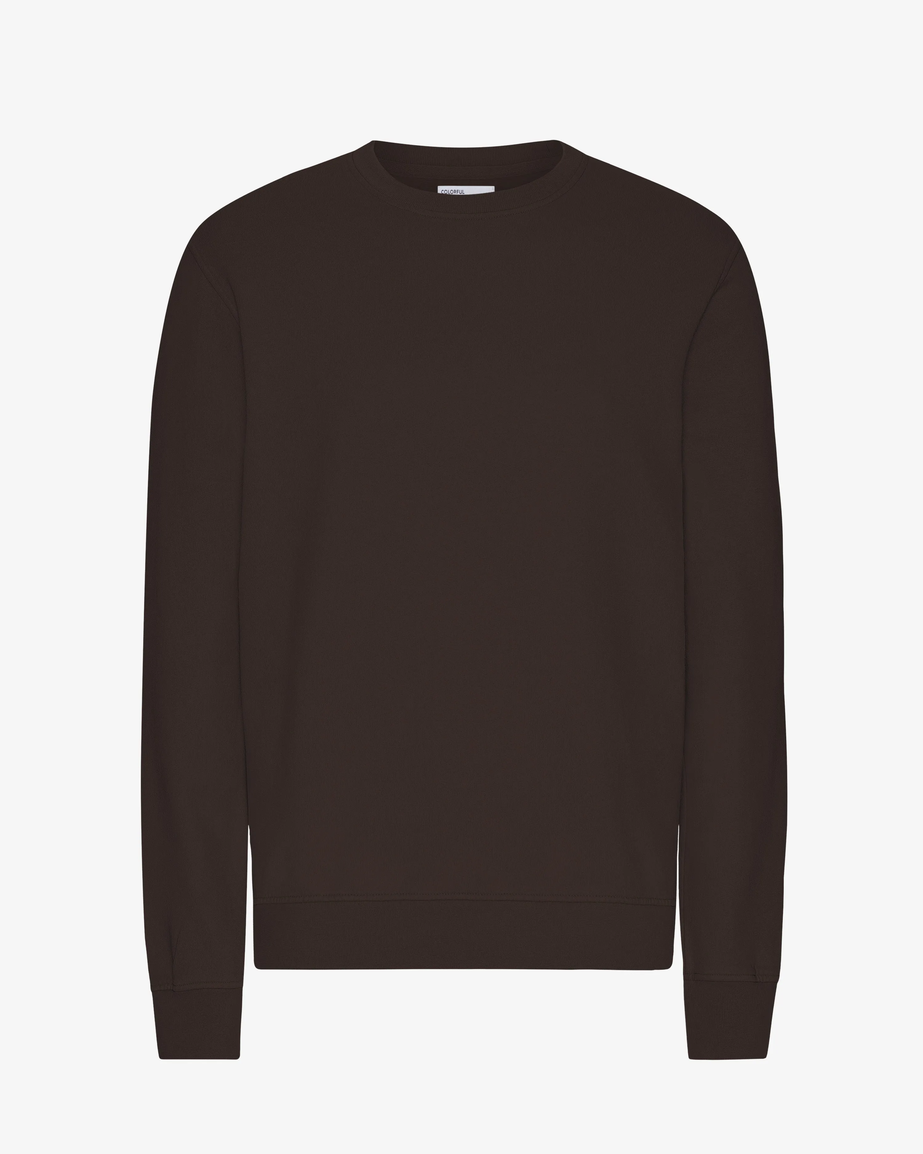 Classic Organic Crew - Coffee Brown