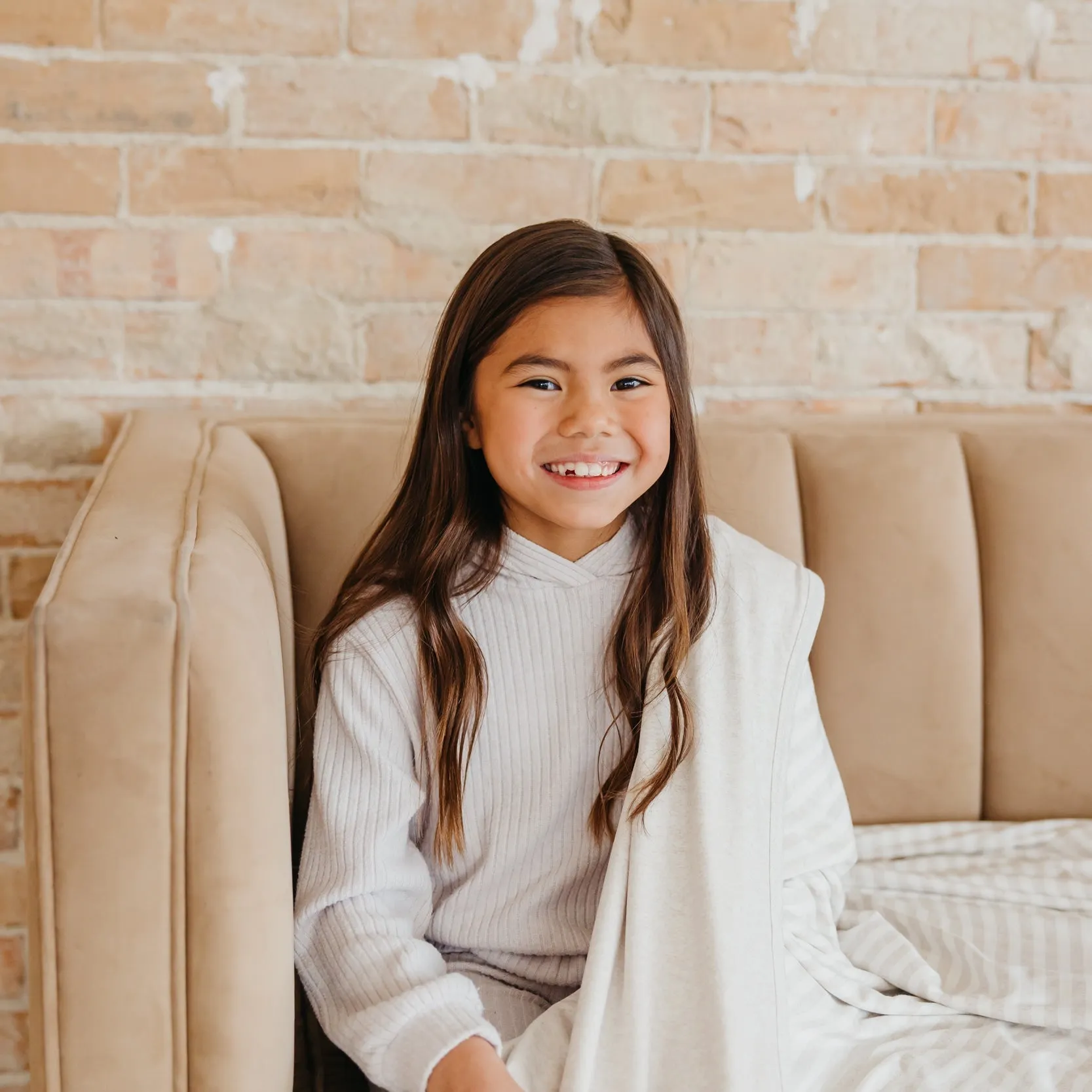 Copper Pearl Three-Layer Jumbo Quilt | Coastal