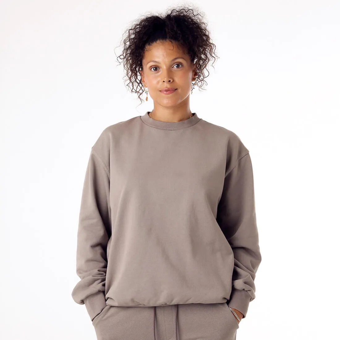 Crewneck brown