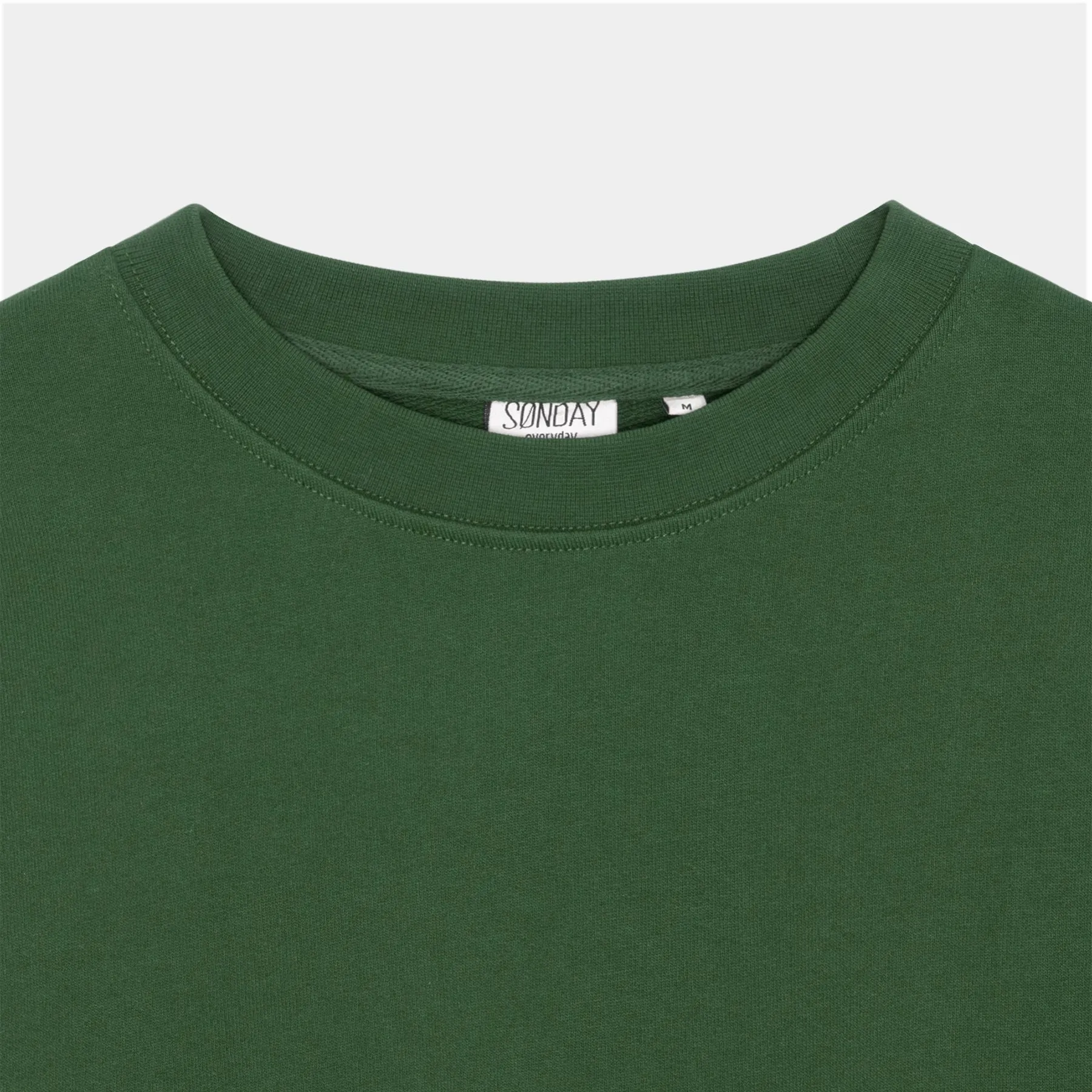 Crewneck/Hoodie dark green (set)