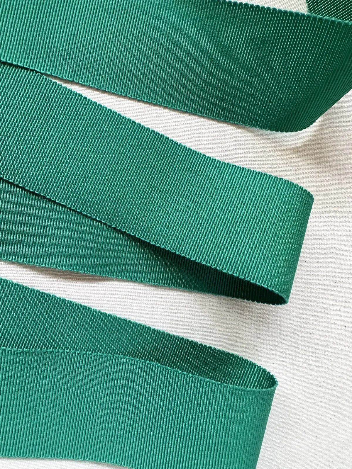 Cyan Petersham Grosgrain Ribbon By The Yard 38mm