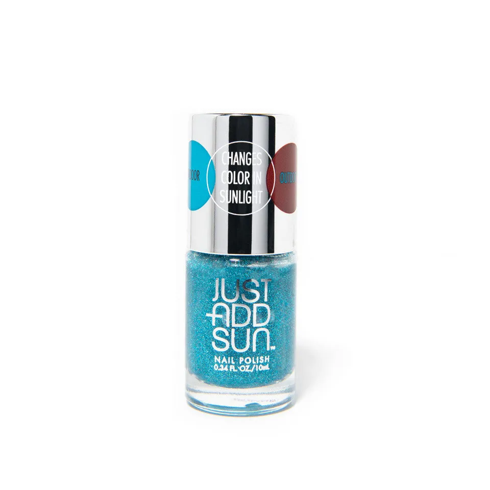 Del Sol Just Add Sun Blue Night Color Changing Nail Polish