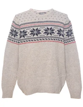 Eddie Bauer Nordic Jumper - L