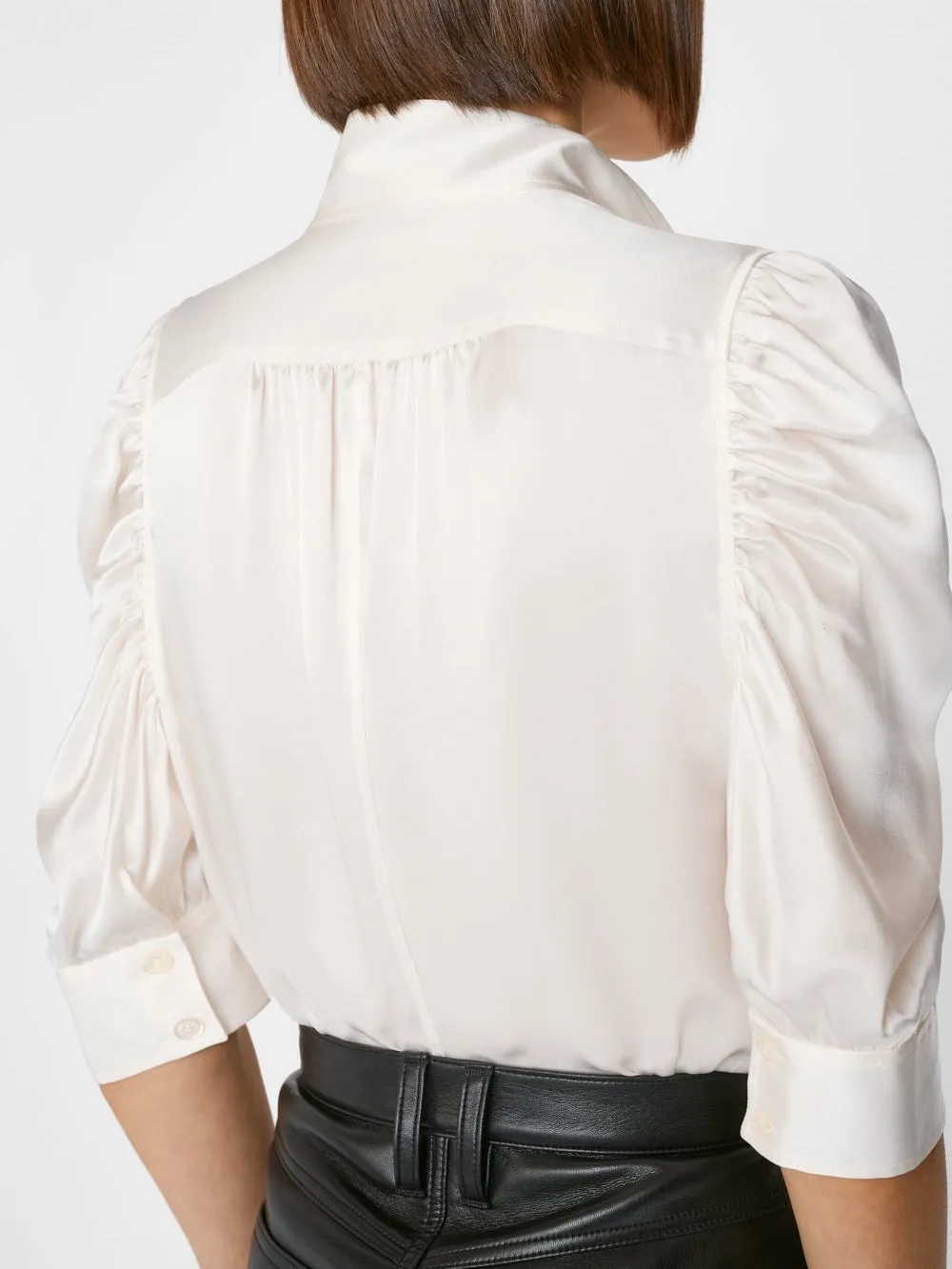Frame Gillian Puffed Sleeves Top