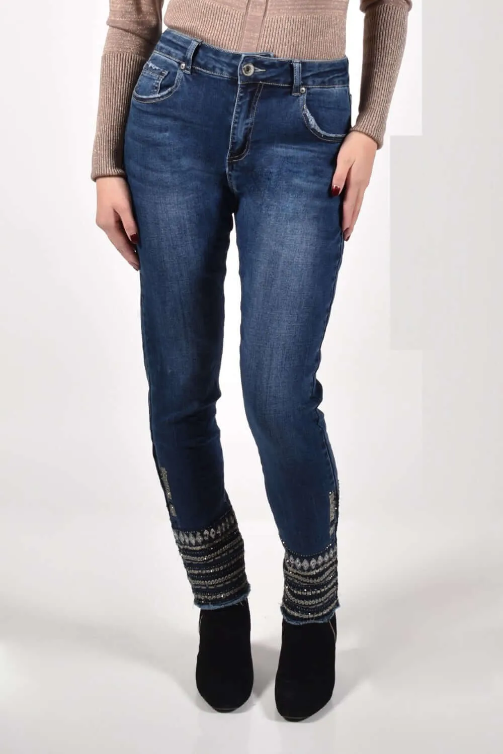 Frank Lyman Pant 213121U Dark-Blue