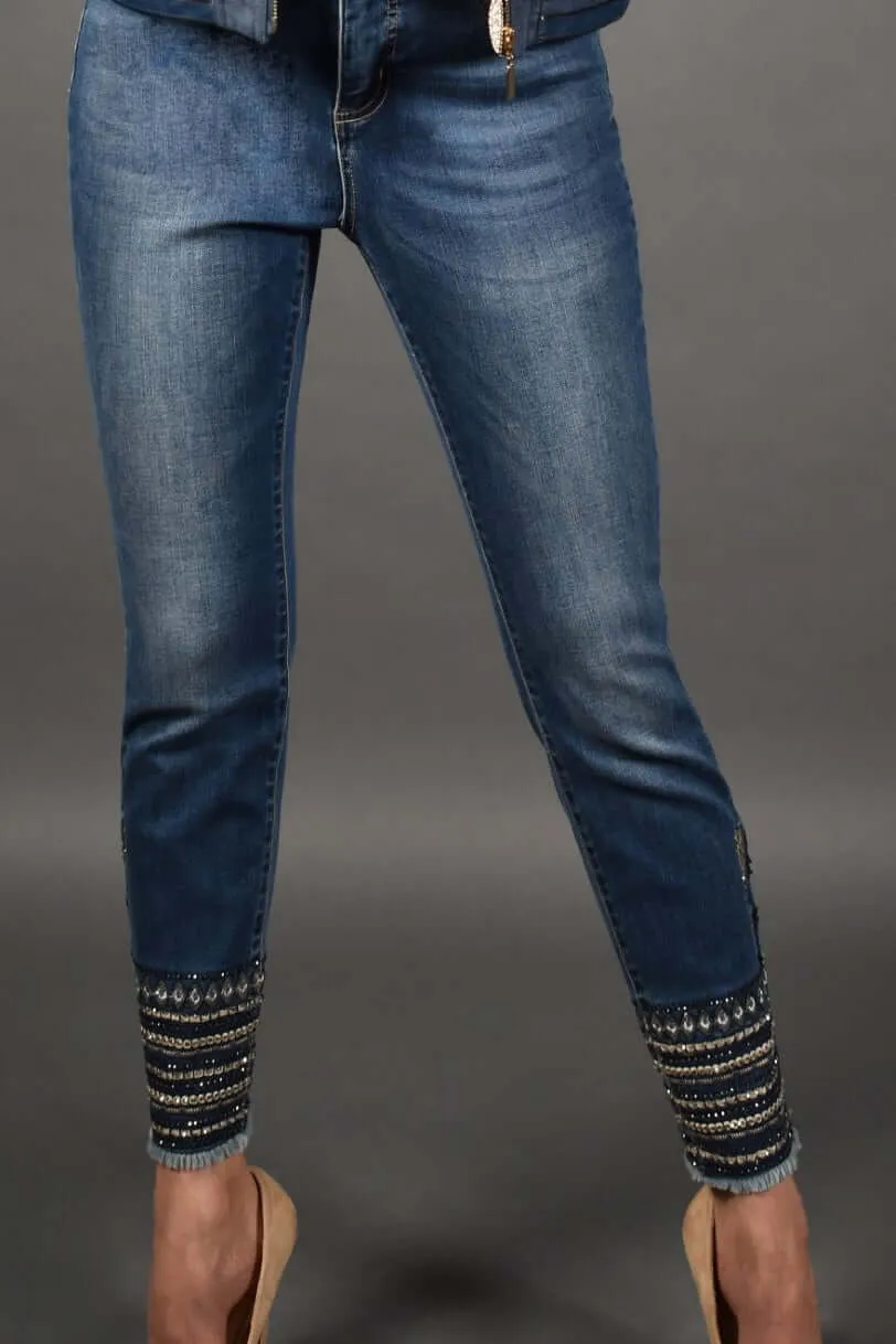 Frank Lyman Pant 213121U Dark-Blue