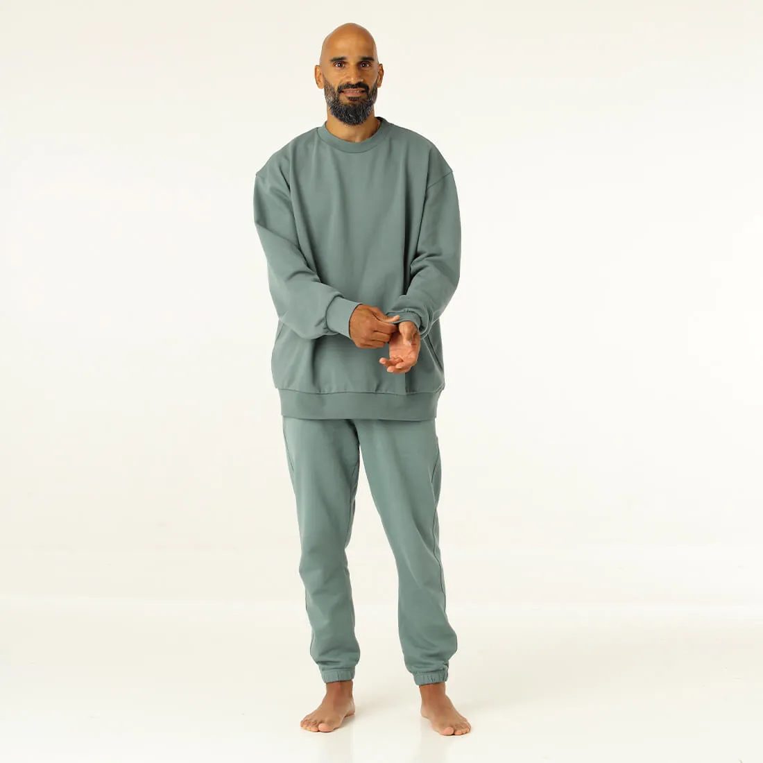 Hoodie/Crewneck green(set)