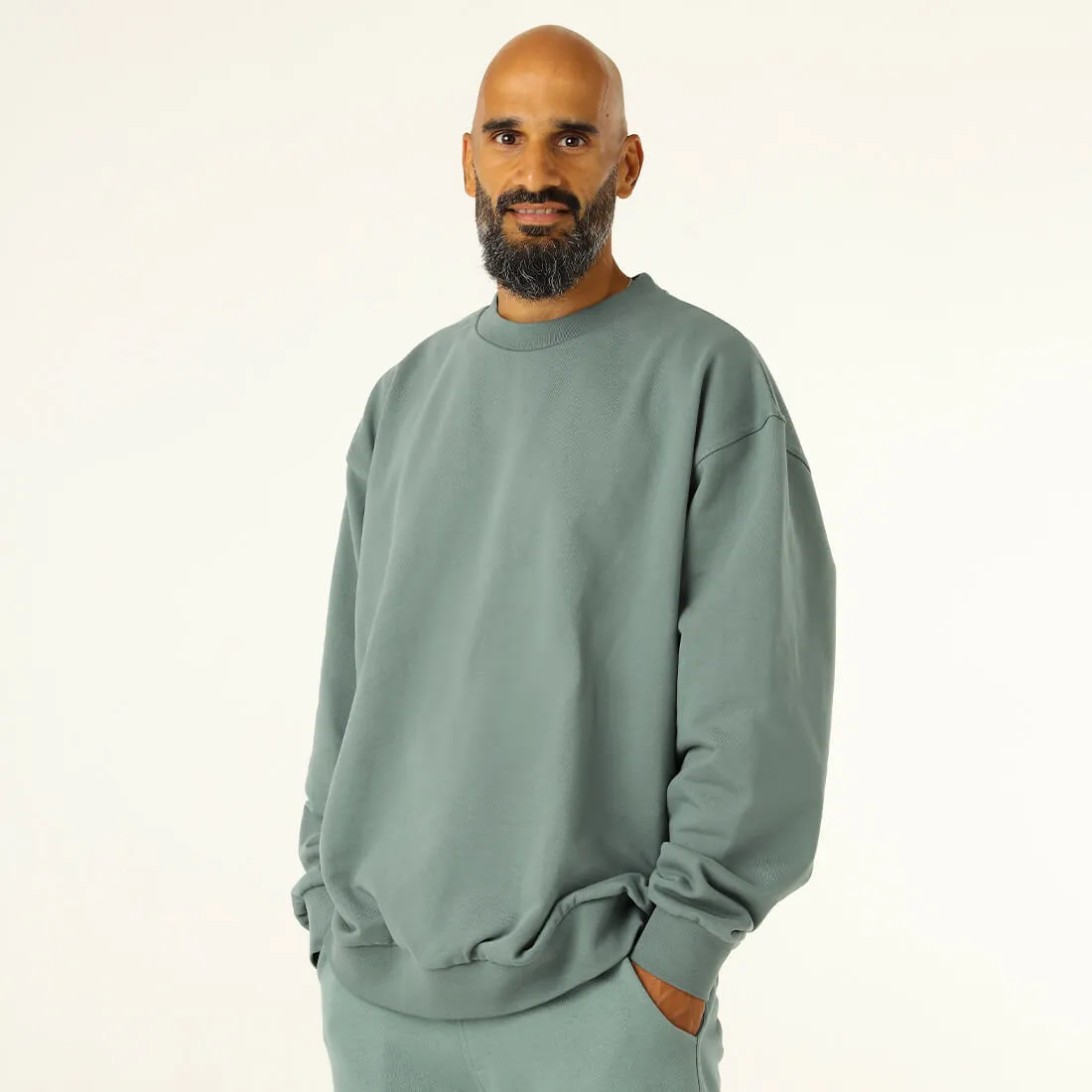 Hoodie/Crewneck green(set)