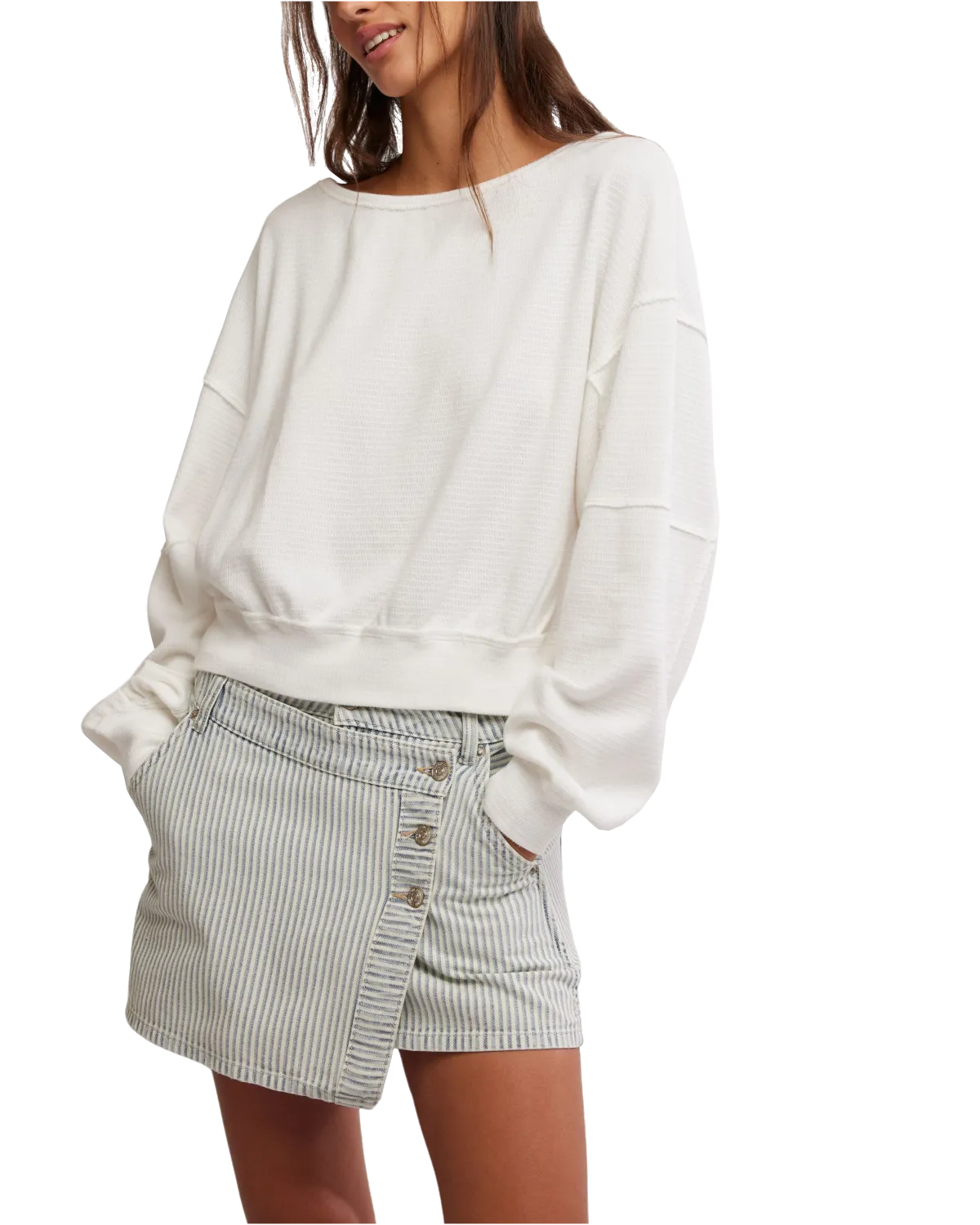 Ife Sweatshirt in Ivory