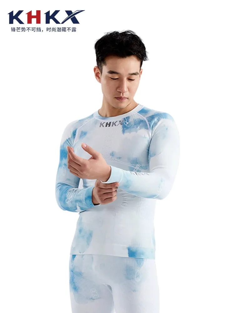 KHKX Winter Ski&Snowboard Seamless Thermal Base-layer Sets (For Men)