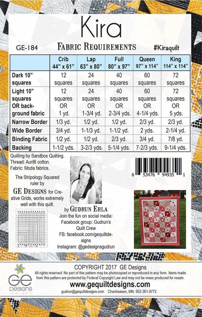 Kira Quilt Pattern