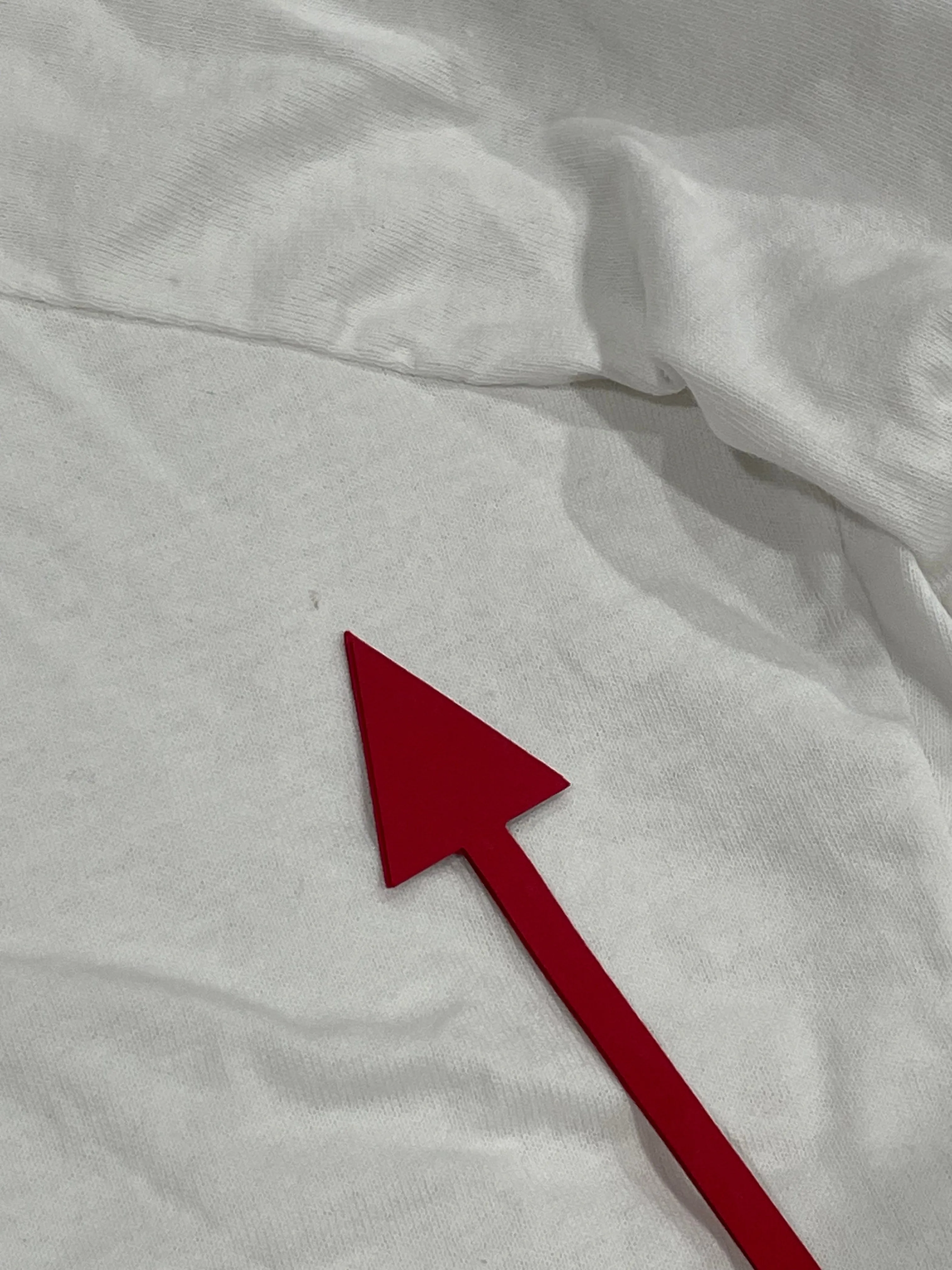 LOGO LS T-SHIRT WHITE (REJECT BIN)