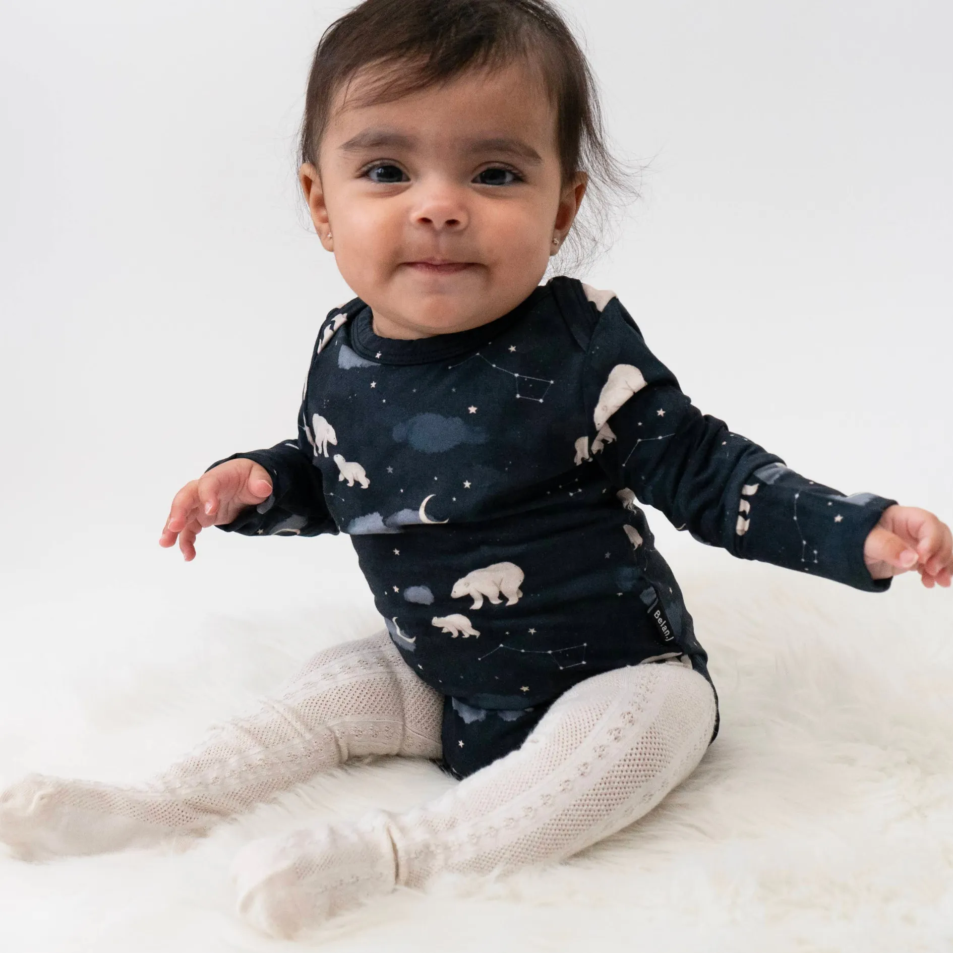 Long Sleeves Onesies - Polar Bears