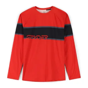 Mens Pump Long Sleeve Crew Neck - Volcano (2022)