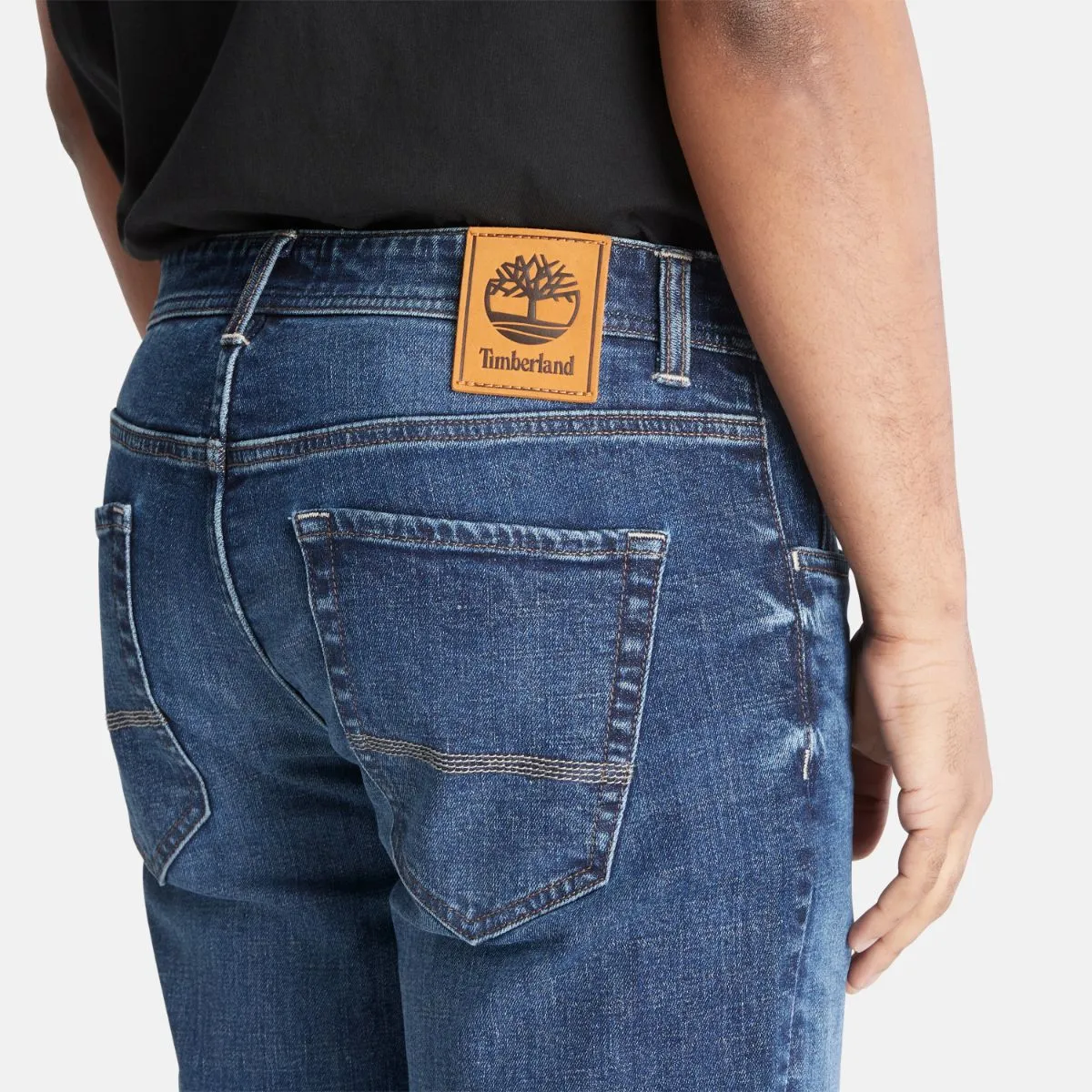 Men's Stretch Indigo Slim Denim Pant