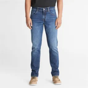 Men's Stretch Indigo Slim Denim Pant