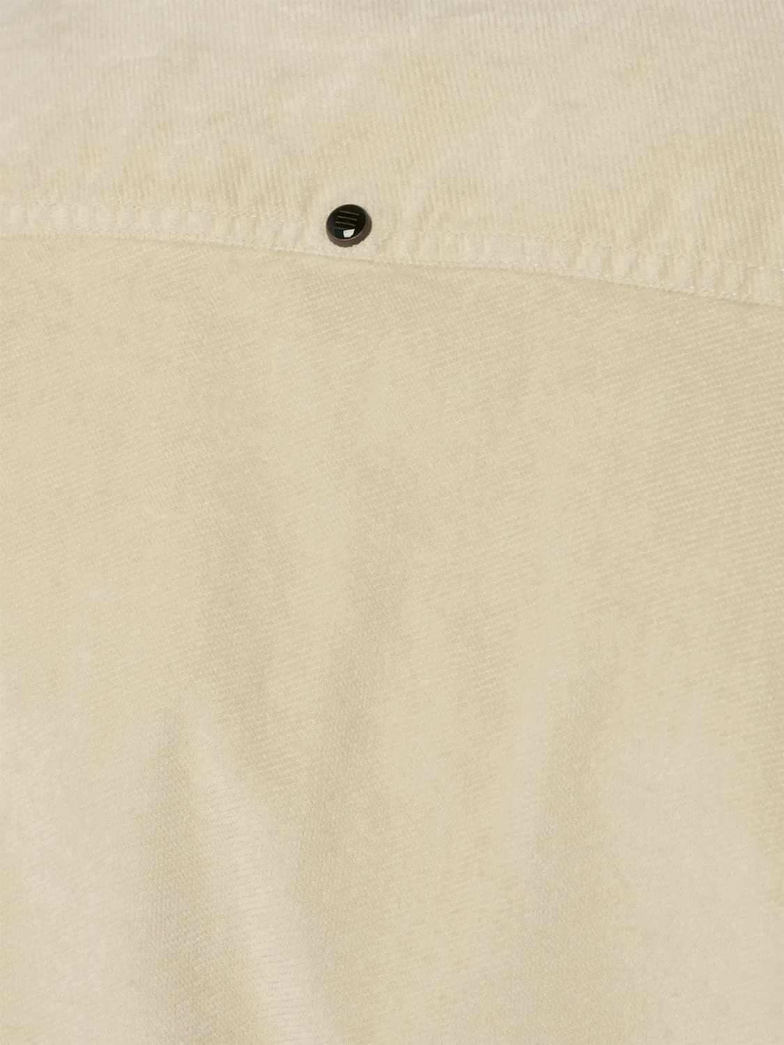 Modern Corduroy Overshirt with Chest Pockets | Cement