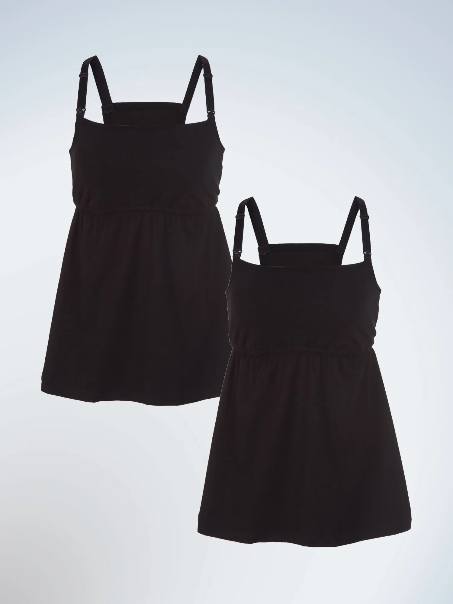 Modern Square Neck Nursing Cami 2-Pack