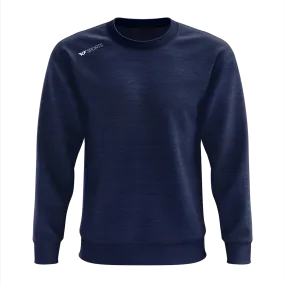 Navy Melange: Crewneck Jumper