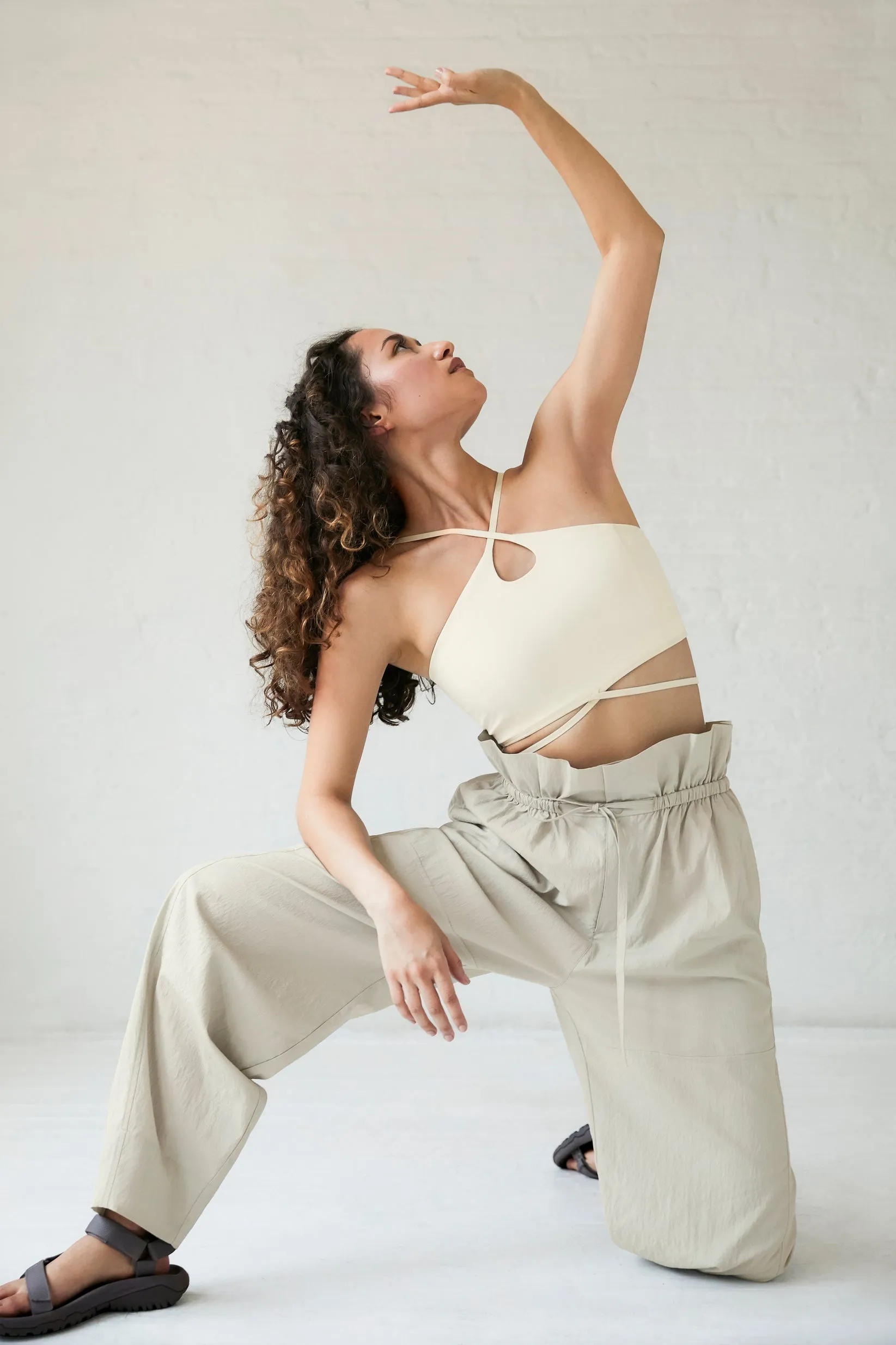NEIWAI ACTIVE X Andrea Jiapei Li Cutout Halter Sports Top