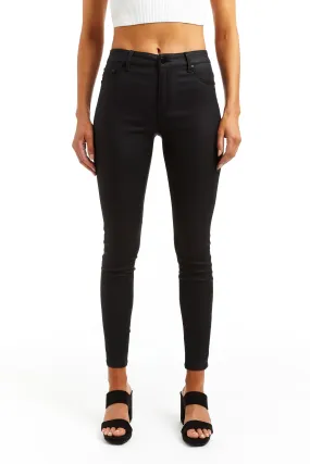 Nina - High Rise Coated Skinny
