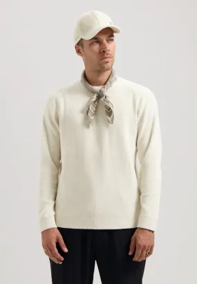 Njord Crewneck in Silver Birch