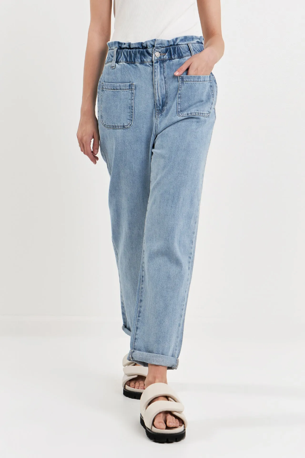 Paperbag Waist Jeans