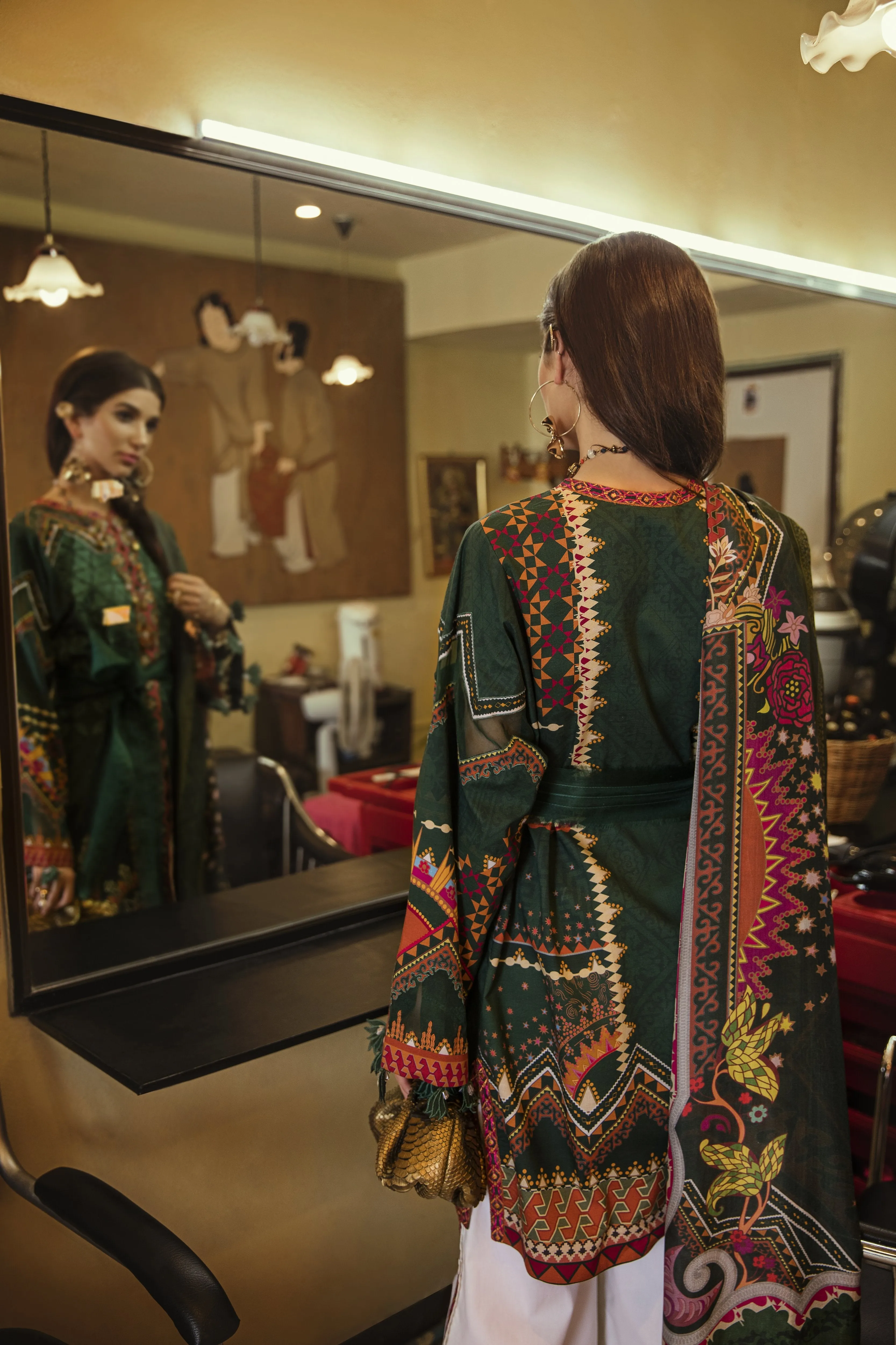 Époque X Suffuse by Sana Yasir Lawn Collection 2019 – Viridian