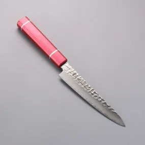 Sakai Takayuki VG10 33 Layer Damascus Petty-Utility 150mm Live oak Lacquered (Kouseki) Handle