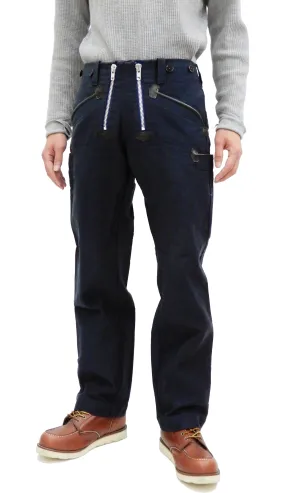 Samurai Jeans Men's Double Zipper Pants German Workwear Guild Trousers SWC505C19-DP