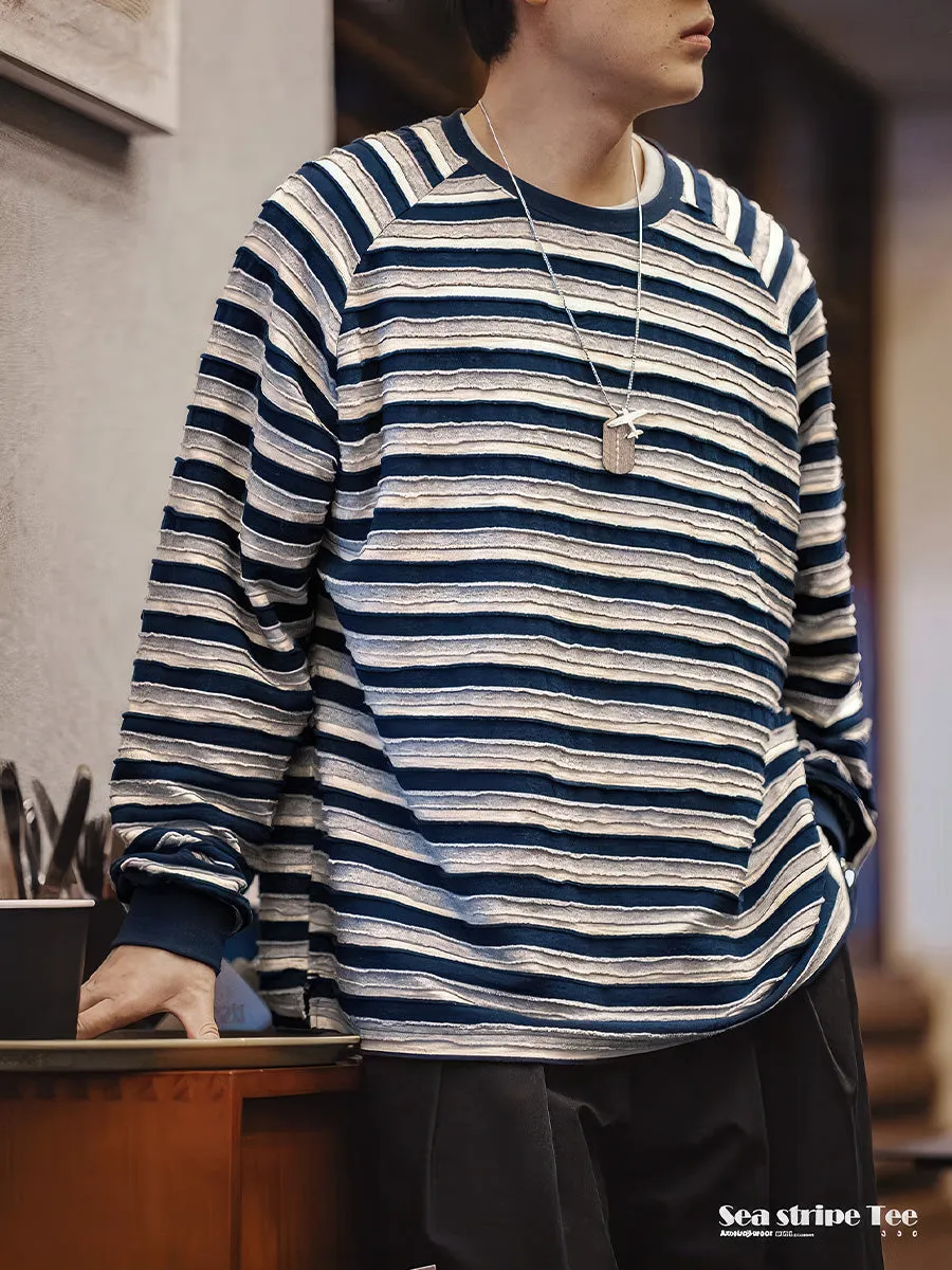 Sea Stripe Long Sleeve T-Shirt