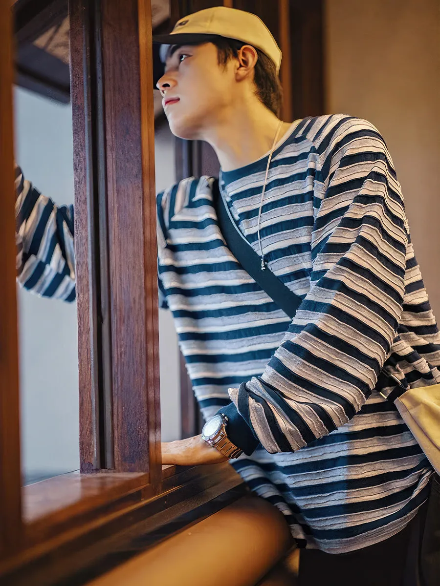 Sea Stripe Long Sleeve T-Shirt