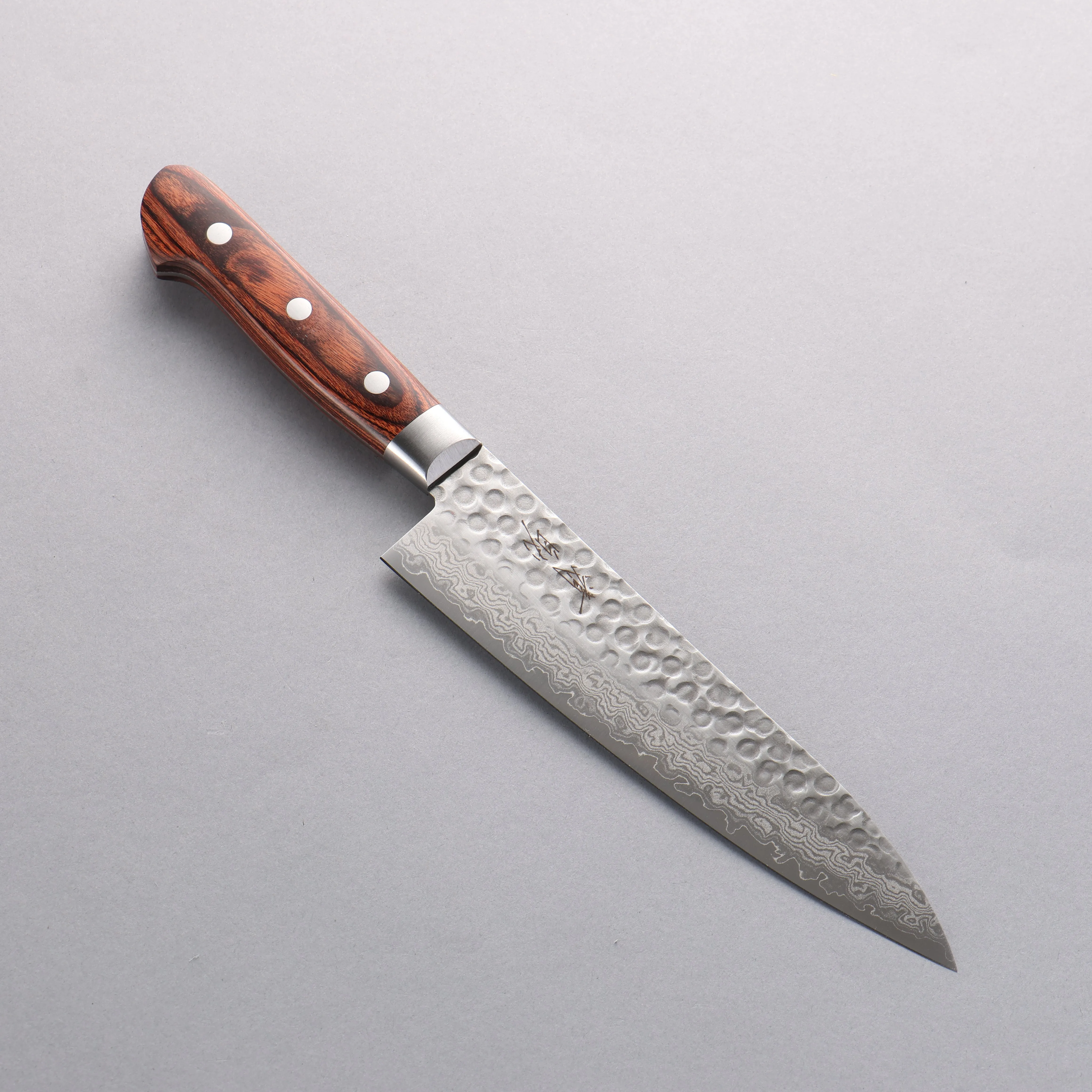 Seisuke VG10 17 Layer Damascus Gyuto  180mm Mahogany Handle