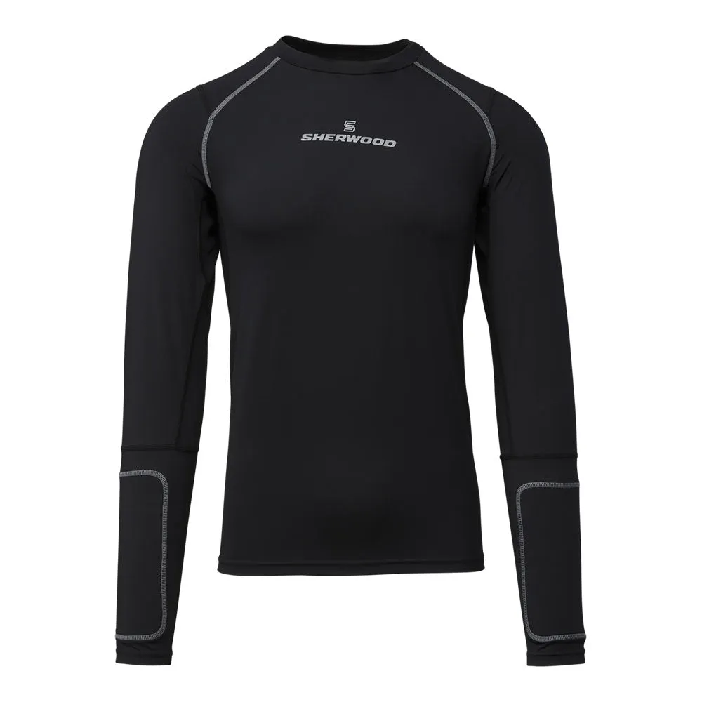 SHERWOOD REKKER SENIOR CUT COMPRESSION LONG SLEEVE SHIRT