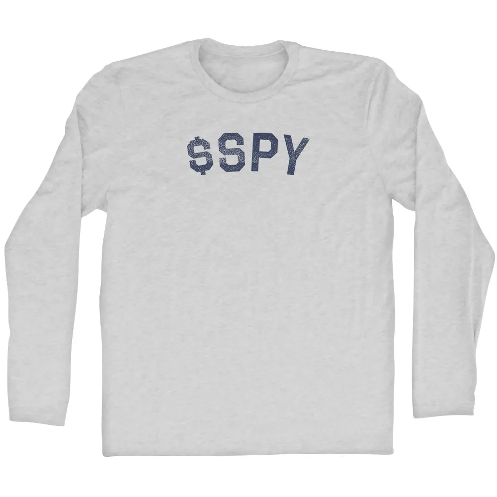 $Spy Adult Cotton Long Sleeve T-shirt