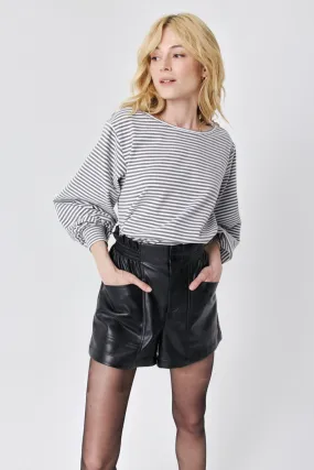 Stella Long Sleeve Top (Grey)